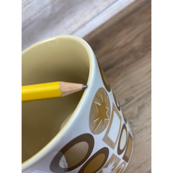 Christmas Ornament Gold and White Mug, Target, Large Coffee Cup, MCM Tea Mug - Picture 7 of 7